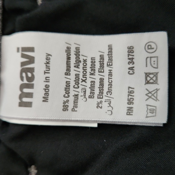 Mavi Adriana Ankle Super Skinny Unfinished Hem in Grey sz 30 MSRP $98 NEW W-323 - Picture 12 of 13